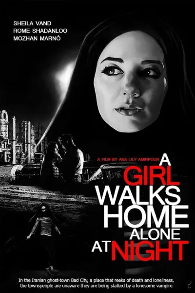 A Girl Walks Home Alone at Night โปสเตอร์
