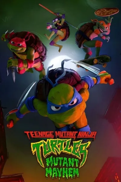 Teenage Mutant Ninja Turtles Mutant Mayhem (2023) เต่านินจา โกลาหลกลายพันธุ์ โปสเตอร์