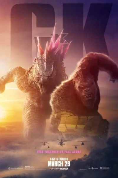 Godzilla x Kong The New Empire (2024) ก็อดซิลล่า ปะทะ คอง 2 อาณาจักรใหม่ โปสเตอร์