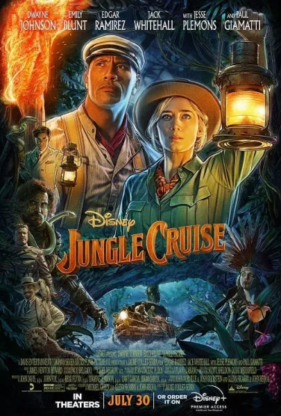 Jungle Cruise (2021) ผจญภัยล่องป่ามหัศจรรย์ โปสเตอร์
