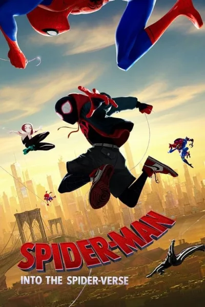 Spider Man Into the Spider Verse (2018) สไปเดอร์แมน ผงาดสู่จักรวาล แมงมุม โปสเตอร์
