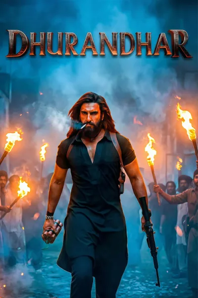 Dhurandhar (2025) ปฏิบัติการกล้าสนั่นเมือง โปสเตอร์