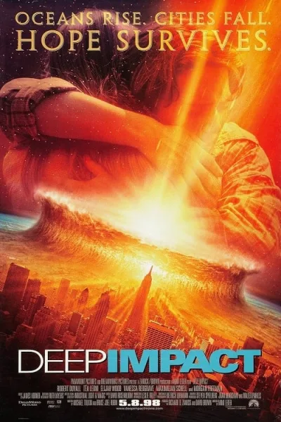 Deep Impact (1998) วันสิ้นโลก ฟ้าถล่มแผ่นดินทลาย โปสเตอร์