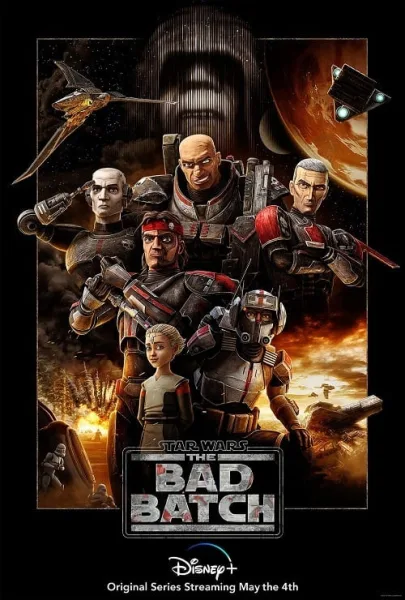 Star Wars The Bad Batch (2021) สตาร์ วอร์ส ทีมโคตรโคลนมหากาฬ โปสเตอร์