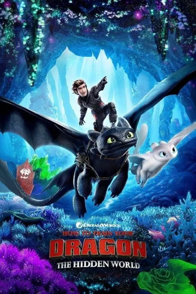 How to Train Your Dragon 3 The Hidden World (2019) อภินิหารไวกิ้งพิชิตมังกร 3 โปสเตอร์