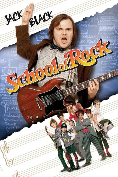 School of Rock (2003) ครูซ่า เปิดตำราร็อค โปสเตอร์