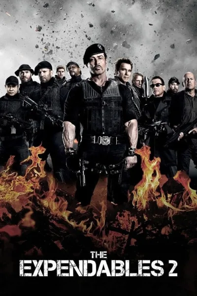 The Expendables 2 (2012) โคตรคน ทีมเอ็กซ์เพนเดเบิ้ล โปสเตอร์