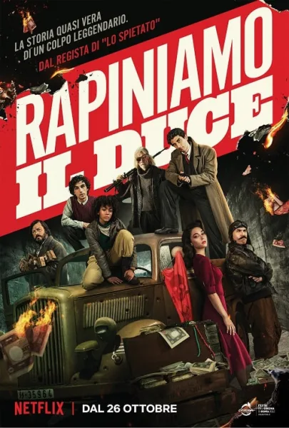Robbing Mussolini (2022) ปล้นมุสโสลินี โปสเตอร์