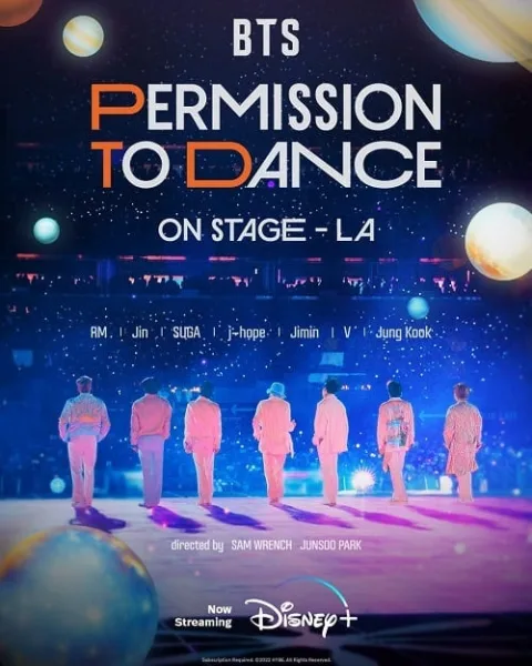 BTS Permission to Dance on Stage – LA โปสเตอร์