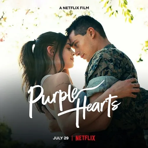 Purple Hearts (2022) เพอร์เพิลฮาร์ท โปสเตอร์