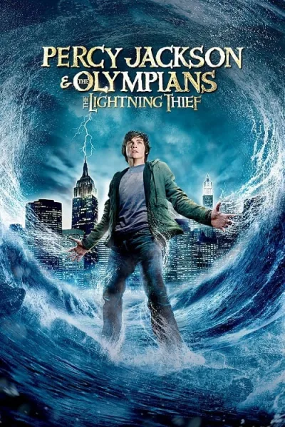 Percy Jackson & the Olympians The Lightning Thief (2010) เพอร์ซีย์ แจ็คสันกับสายฟ้าที่หายไป โปสเตอร์