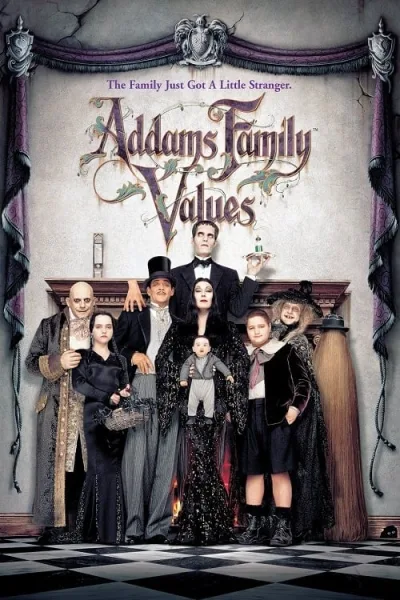 Addams Family Values (1993) อาดัม แฟมิลี่ 2 ตระกูลนี้ผียังหลบ โปสเตอร์