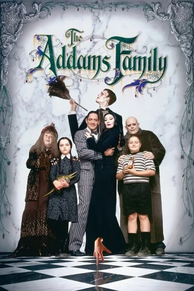 The Addams Family (1991) อาดัมส์ แฟมิลี่ ตระกูลนี้ผียังหลบ โปสเตอร์