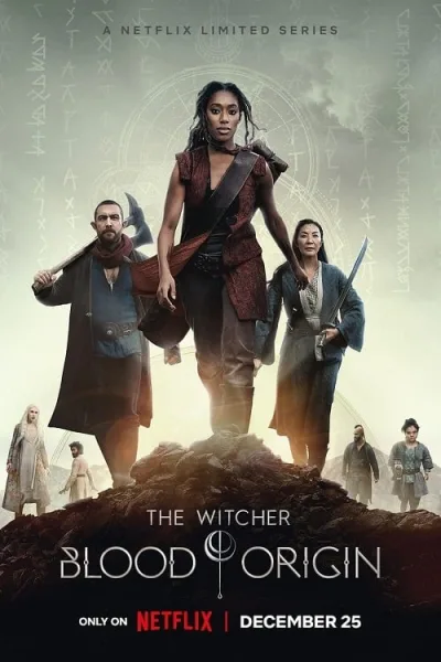 The Witcher Blood Origin (2022) เดอะ วิทเชอร์ นักล่าจอมอสูร ปฐมบทเลือด โปสเตอร์
