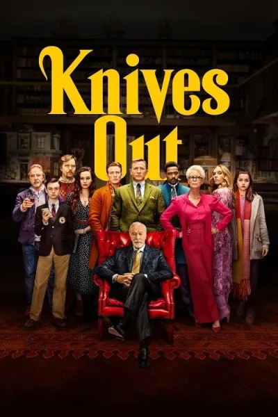 Knives Out (2019) ฆาตกรรมหรรษา ใครฆ่าคุณปู่ โปสเตอร์
