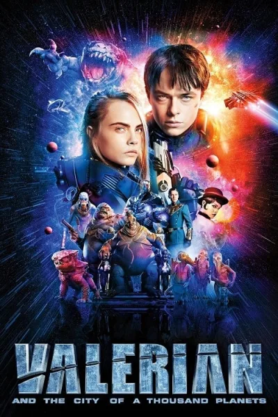 Valerian and the City of a Thousand Planets (2017) วาเลเรียน พลิกจักรวาล โปสเตอร์