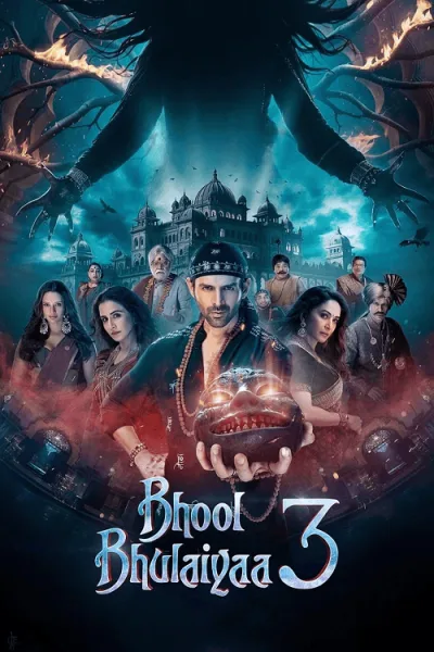 Bhool Bhulaiyaa 3 (2024) คฤหาสน์วิปลาส 3 โปสเตอร์