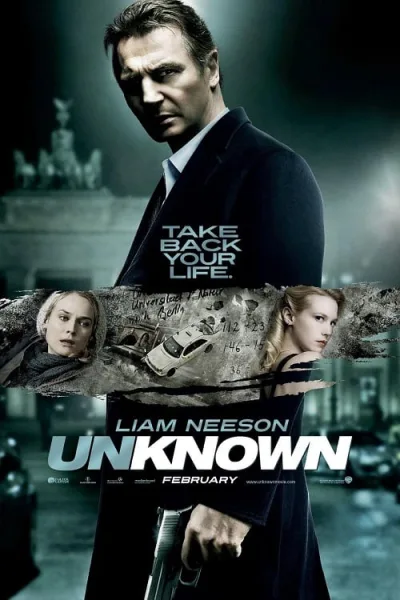 Unknown (2011) อันโนว์น ฅนนิรนามเดือดระอุ โปสเตอร์