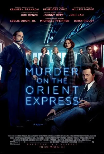 Murder on the Orient Express (2017) ฆาตกรรมบนรถด่วนโอเรียนท์เอกซ์เพรส โปสเตอร์