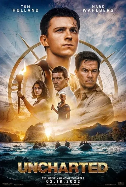 Uncharted (2022) ผจญภัยล่าขุมทรัพย์สุดขอบโลก โปสเตอร์