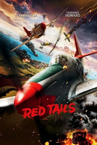 Red Tails (2012) สงครามกลางเวหาของเสืออากาศผิวสี โปสเตอร์