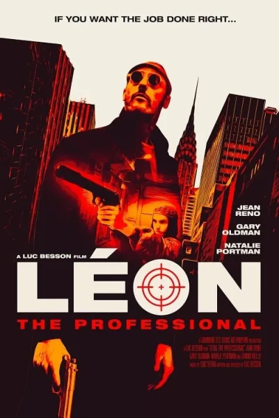 Leon The Professional (1994) ลีออง เพชฌฆาต มหากาฬ โปสเตอร์