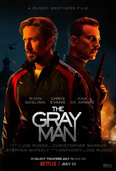 The Gray Man (2022) ล่องหนฆ่า โปสเตอร์