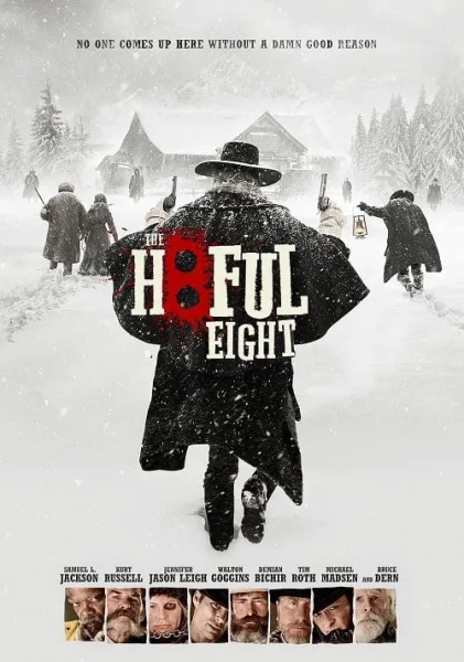 The Hateful Eight 8 (2015) พิโรธ โกรธแล้วฆ่า โปสเตอร์