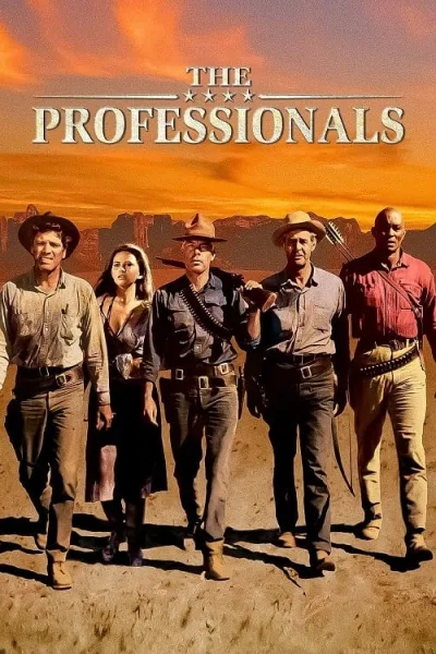 The Professionals (1966) ประกาศิต 4 จอมสังหาร โปสเตอร์