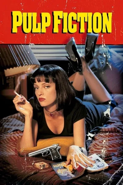 Pulp Fiction (1994) เขย่าชีพจรเกินเดือด โปสเตอร์