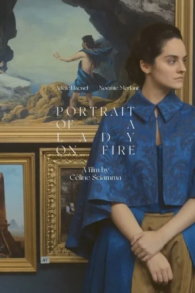 Portrait of a Lady on Fire (2019) ภาพฝันของฉันคือเธอ โปสเตอร์