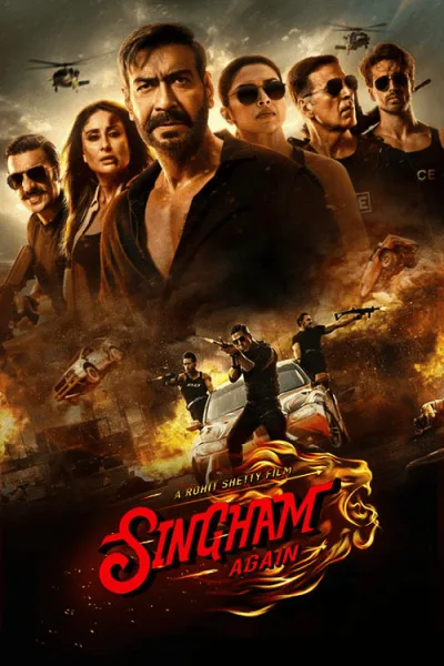 Singham Again (2024) สิงห์คำ อะเกน โปสเตอร์