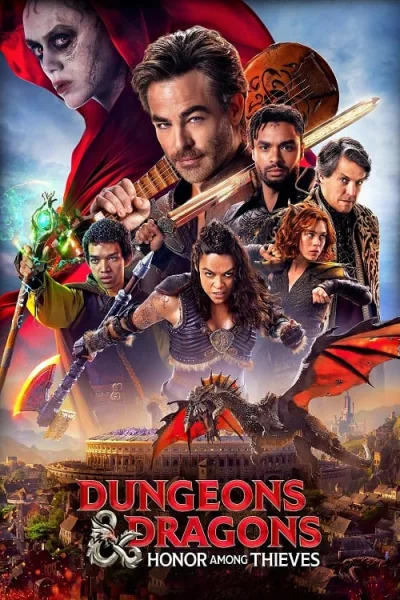 Dungeons & Dragons Honor Among Thieves (2023) ดันเจียนส์ & ดรากอนส์ เกียรติยศในหมู่โจร โปสเตอร์