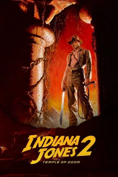 Indiana Jones 2 (1984) ขุมทรัพย์สุดขอบฟ้า 2 ถล่มวิหารเจ้าแม่กาลี โปสเตอร์