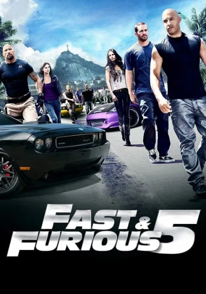 Fast Five 5 (2011) เร็วแรงทะลุนรก 5 โปสเตอร์