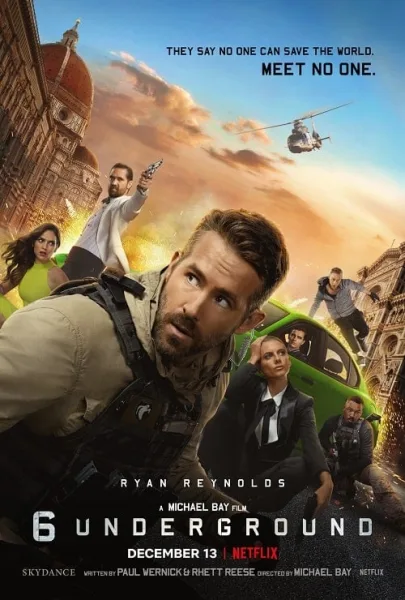 6 Underground (2019) 6 ลับ ดับ โหด โปสเตอร์