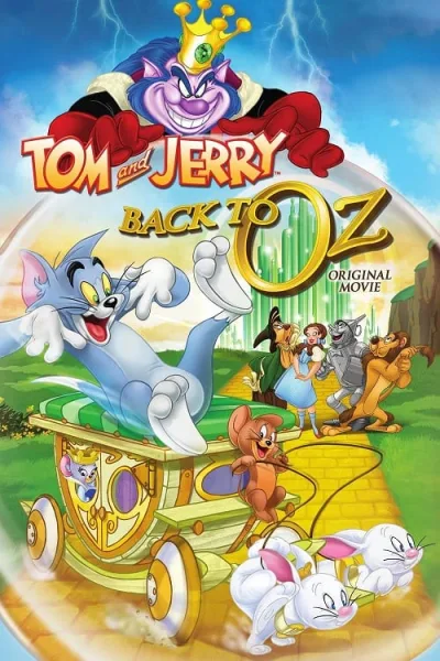 Tom & Jerry Back to Oz (2016) ทอม กับ เจอร์รี่ พิทักษ์เมืองพ่อมดออซ โปสเตอร์