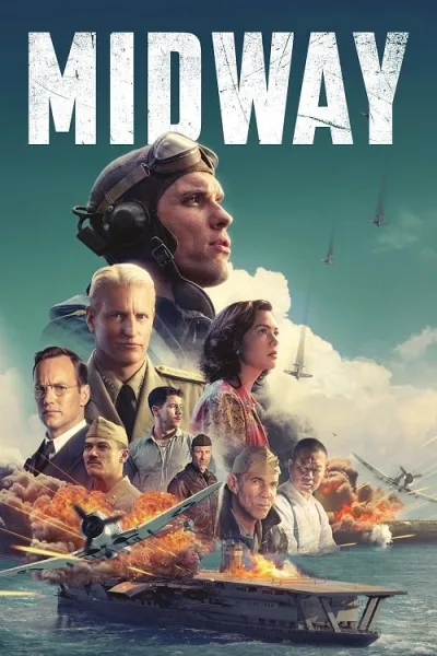 Midway (2019) อเมริกา ถล่ม ญี่ปุ่น โปสเตอร์
