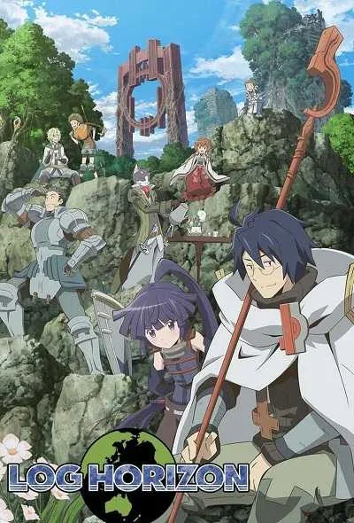 Log Horizon 1 รวมพลคนติดอยู่ในเกม (ภาค1) โปสเตอร์