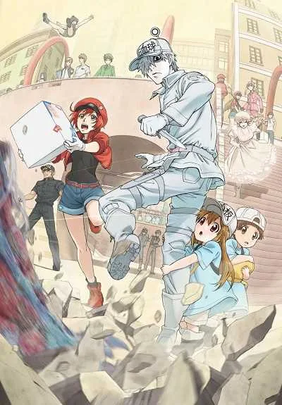 Hataraku Saibou เซลล์ขยันพันธุ์เดือด (ภาค1) โปสเตอร์