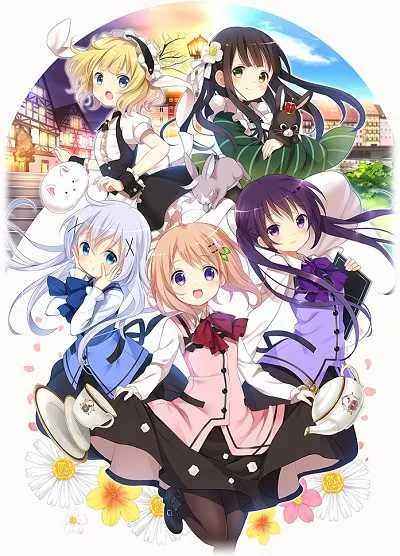 Gochuumon wa Usagi Desu ka? รับน้องกระต่ายซักแก้วมั้ยคะ (ภาค1) โปสเตอร์