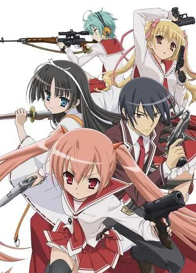 Hidan no Aria อาเรีย กระสุนแดงเดือด โปสเตอร์