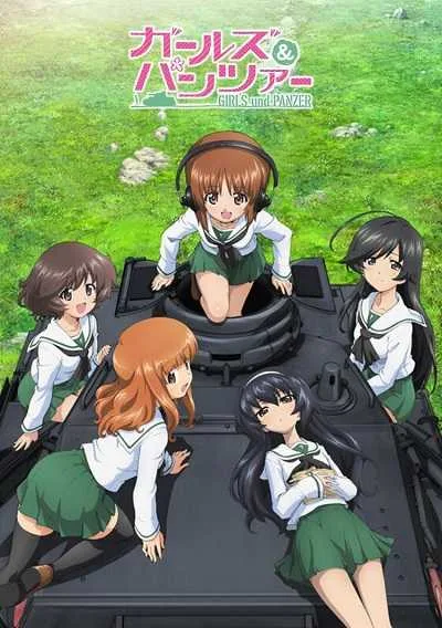 Girls und Panzer สาวปิ๊ง! ซิ่งแทงค์ โปสเตอร์