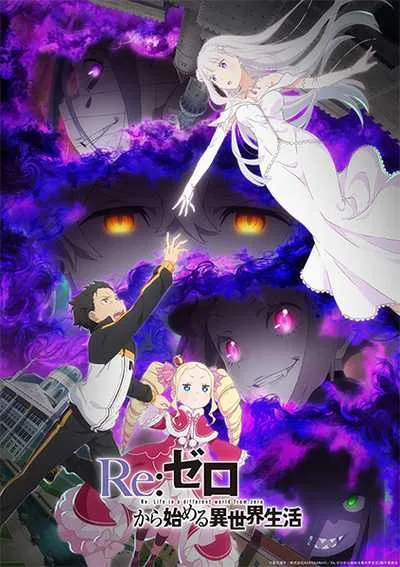 Re:Zero kara Hajimeru Isekai Seikatsu รีเซทชีวิต ฝ่าวิกฤตต่างโลก (ภาค3) โปสเตอร์