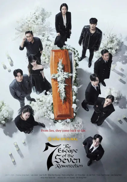 The escape of the Seven: Resurrection (2024) โปสเตอร์