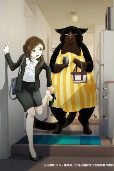 Dekiru Neko wa Kyou mo Yuuutsu เรื่องน่ากลุ้มของเจ้าเหมียวผู้สามารถ โปสเตอร์
