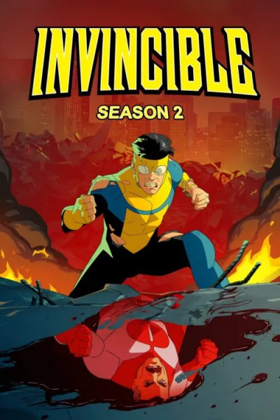 Invincible Season 2 ยอดมนุษย์อินวินซิเบิล (ภาค2) โปสเตอร์