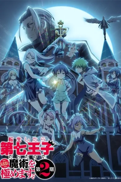 Tensei shitara Dainana Ouji Datta node Season 2 พอได้เกิดใหม่เป็นองค์ชายลำดับที่เจ็ด ก็เพื่อเรียนเวทให้สนุก (ภาค2) ซับไทย และ โปสเตอร์