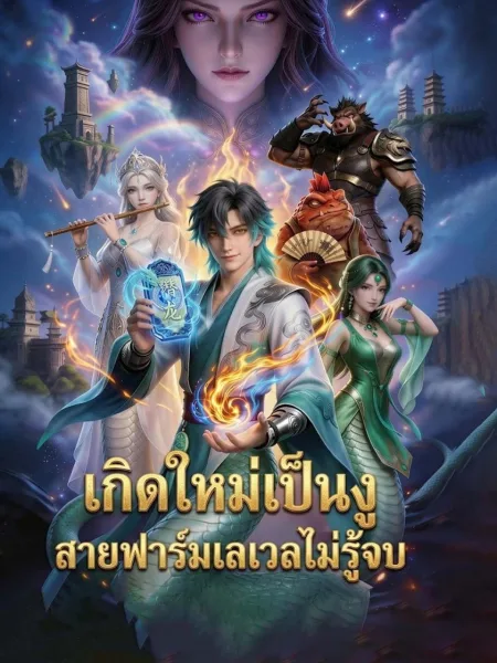 เกิดใหม่เป็นงูสายฟาร์มเลเวลไม่รู้จบ โปสเตอร์