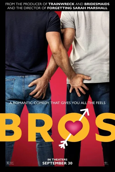 Bros (2022) เพื่อนชาย? โปสเตอร์